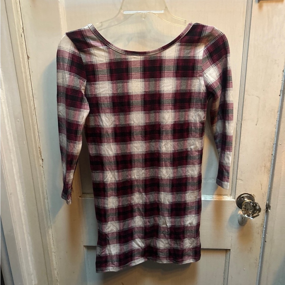 Plaid dress
